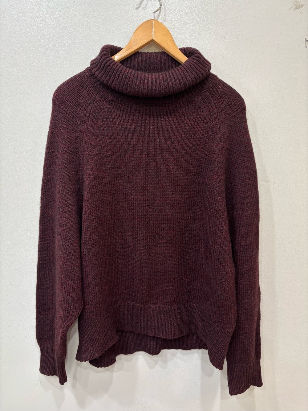 Nili Lotan Turtleneck Wool Yak Blend Chunky Sweater Women’s Size Small